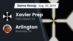 Recap: Xavier Prep  vs. Arlington  2019