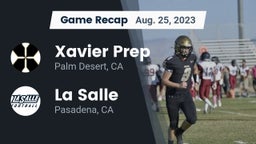 Recap: Xavier Prep  vs. La Salle  2023