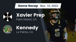 Recap: Xavier Prep  vs. Kennedy  2023