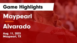 Maypearl  vs Alvarado  Game Highlights - Aug. 11, 2023