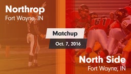 Matchup: Northrop  vs. North Side  2016