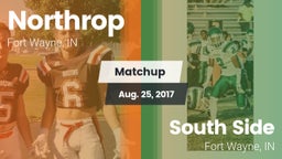 Matchup: Northrop  vs. South Side  2017
