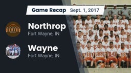 Recap: Northrop  vs. Wayne  2017