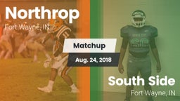 Matchup: Northrop  vs. South Side  2018