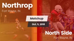 Matchup: Northrop  vs. North Side  2018