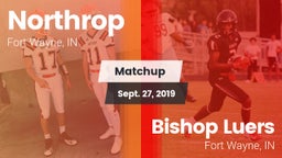 Matchup: Northrop  vs. Bishop Luers  2019