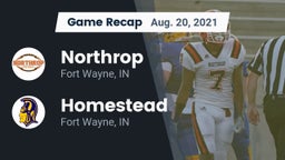 Recap: Northrop  vs. Homestead  2021