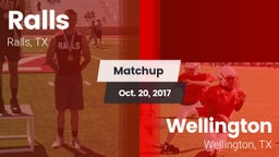 Matchup: Ralls  vs. Wellington  2017