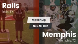 Matchup: Ralls  vs. Memphis  2017