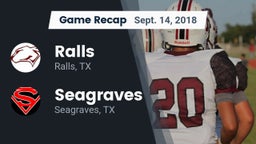 Recap: Ralls  vs. Seagraves  2018