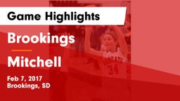 Brookings  vs Mitchell  Game Highlights - Feb 7, 2017