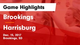 Brookings  vs Harrisburg  Game Highlights - Dec. 15, 2017