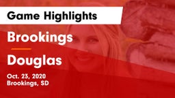 Brookings  vs Douglas  Game Highlights - Oct. 23, 2020