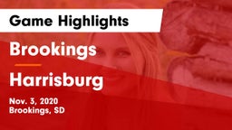 Brookings  vs Harrisburg  Game Highlights - Nov. 3, 2020