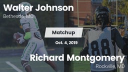 Matchup: Walter Johnson High vs. Richard Montgomery  2019
