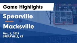 Spearville  vs Macksville  Game Highlights - Dec. 6, 2021