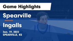 Spearville  vs Ingalls  Game Highlights - Jan. 19, 2022