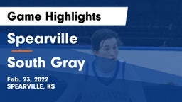 Spearville  vs South Gray Game Highlights - Feb. 23, 2022