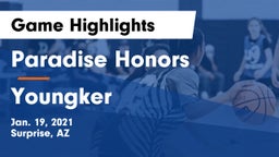 Paradise Honors  vs Youngker  Game Highlights - Jan. 19, 2021