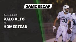 Recap: Palo Alto  vs. Homestead  2015