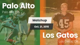 Matchup: Palo Alto High vs. Los Gatos  2016