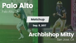 Matchup: Palo Alto High vs. Archbishop Mitty  2017
