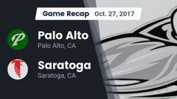 Recap: Palo Alto  vs. Saratoga  2017