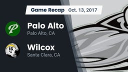 Recap: Palo Alto  vs. Wilcox  2017