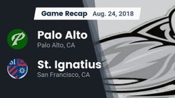 Recap: Palo Alto  vs. St. Ignatius  2018