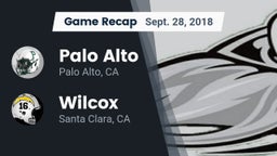 Recap: Palo Alto  vs. Wilcox  2018