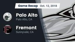 Recap: Palo Alto  vs. Fremont  2018