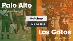 Matchup: Palo Alto High vs. Los Gatos  2018