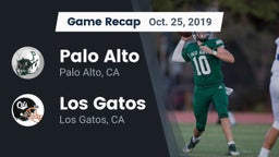 Recap: Palo Alto  vs. Los Gatos  2019