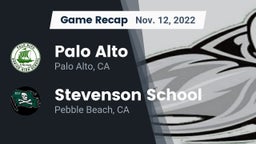 Recap: Palo Alto  vs. Stevenson School 2022