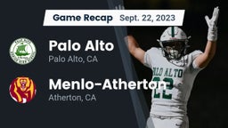 Recap: Palo Alto  vs. Menlo-Atherton  2023