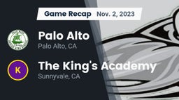 Recap: Palo Alto  vs. The King's Academy  2023
