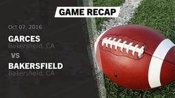Recap: Garces  vs. Bakersfield  2016