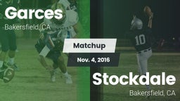Matchup: Garces  vs. Stockdale  2016