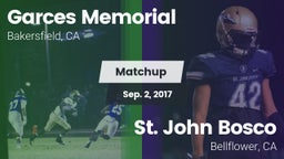Matchup: Garces Memorial vs. St. John Bosco  2017
