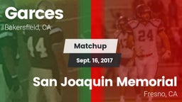 Matchup: Garces vs. San Joaquin Memorial  2017