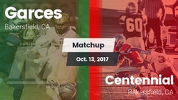 Matchup: Garces vs. Centennial  2017