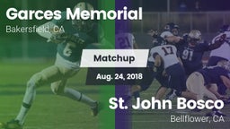 Matchup: Garces  vs. St. John Bosco  2018
