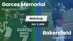 Matchup: Garces  vs. Bakersfield  2018