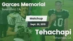 Matchup: Garces  vs. Tehachapi  2019