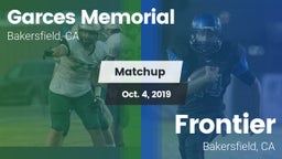 Matchup: Garces  vs. Frontier  2019