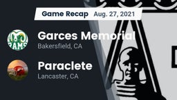 Recap: Garces Memorial  vs. Paraclete  2021