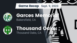 Recap: Garces Memorial  vs. Thousand Oaks  2023