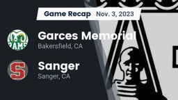 Recap: Garces Memorial  vs. Sanger  2023