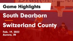 South Dearborn  vs Switzerland County  Game Highlights - Feb. 19, 2022