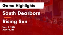 South Dearborn  vs Rising Sun  Game Highlights - Jan. 6, 2024